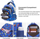 CLUCI Kids Backpack for Boys Bookbags Preschool Toddler Daycare School Bag Elementary Kindergarten Lightweight Waterproof Bluey Backpack Cars by TinyTreasures Baby Boutique
