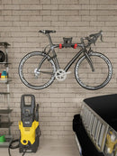 YORKING Bike Wall Mount, Horizontal Wall Mount Hanger Holds Up to 55Lbs Bike Indoor Storage Rack Hook with 5 Adjustable Levels, Extends to Fit 32.6" Handlebars for 1 Bicycle in Home Garage – Red by GreenHaven Gardens