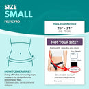 BraceAbility Pelvic Pro - Patented Prolapsed Uterus Support Belt - Women's Brace for Treating Dropped Bladder, Uterine Prolapse, Vulvar Varicosities, Postpartum and Symphysis Pubis Dysfunction (S) by TinyTreasures Baby Boutique