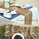 Sioloc Nude Cheesecloth Table Runner Fall Autumn Decor for Home 10ft Table Cloth for Tea Wedding Birthday Party Baby Bridal Shower Halloween Thanksgiving by CozyNest Decor