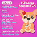 Musical Spanish Books for Kids 1-3, Spanish English Toys for Babies & Toddlers 1-3, Baby & Toddler Spanish Books, Bilingual Learning Toys 1 Year Old, Libros Infantiles en Español by TinyTreasures Baby Boutique