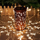 Mothers Day Gifts,Solar Lanterns Outdoor Hanging Lantern Lights, Dragonfly Hollowed-Out Metal Decor Lantern, Waterproof LED Decorative Garden Light - Delicate Garden Decoration for Patio, Yard by GreenHaven Gardens