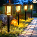 GIGALUMI Solar Pathway Lights Outdoor, 8Pack Gardening Light IP65 Waterproof Landscape Lighting for Yard and Walkway, Garden Decorations for Outside Patio Porch, Warm White by GreenHaven Gardens