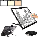 A3 Light Pad, Elice Tracing Light Box 3 Colors Mode Stepless Dimmable and 6 Levels of Brightness Light Copy Pad, Wireless Rechargeable Led Light Board for Weeding Vinyl Diamond Painting Sketching by TinyTreasures Baby Boutique