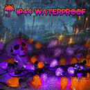 2PK 100 LED Purple and Orange C9 Halloween Lights Indoor Outdoor, Extendable 98FT C9 String Lights with 13 Modes & Timer, Waterproof Plug in Halloween Decorations for Tree Patio Fall Party Garden by CozyNest Decor