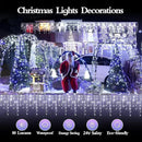 960 LED 98FT Christmas Lights Plug in 8 Modes with Timer Dimmable Christmas Decorations Outdoor Waterproof Indoor Curtain String Lights for Roof Garden Holiday Wedding Party Decor Cool White by GreenHaven Gardens