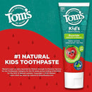 Tom's of Maine ADA Approved Fluoride Kids Toothpaste, Natural Toothpaste, Dye Free, No Artificial Preservatives, Silly Strawberry, 5.1 oz. 3-Pack (Packaging May Vary) by CozyNest Decor