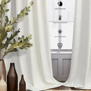 Luxury Linen Extra Long Drapes 132 Inch Blackout Curtains for Bedroom 2 Panel Drop Cloth Cotton Textured Rustic Farmhouse Thermal Darkening Curtain Privacy Room Divider High Ceiling Curtain 11ft Cream by CozyNest Decor