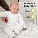 KeaBabies 2-Pack Organic Crib Sheets for Boys, Girls - 52x28 Fitted Crib Mattress Sheet Neutral, Breathable Jersey Cotton Cover for Baby Bed, Toddler Mattress, Soft & Cute Prints (Prairie) by TinyTreasures Baby Boutique