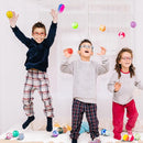 JOYIN 24 PCS Multistyle Bouncy Balls, 6 Styles 32mm Assorted Bouncy Balls Bulk with Storage Bag, Bounce Toys for Kids Party Favors Birthdays Gifts Goodie Bags Stuffers Carnival Prizes by TinyTreasures Baby Boutique