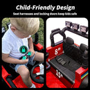 24V Kids Ride on Car, Kids Electric Vehicles Car Ride on Toy Truck for Toddlers w/Remote Control, 400W Motor - Red by TinyTreasures Baby Boutique