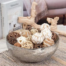 ANDALUCA Decorative Balls Bag Bowl Filler Home Decor (Beige) by CozyNest Decor