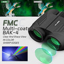 20X25 Small Binoculars for Adults and Kids, Large Eyepiece Binoculars for Bird Watching Easy Focus, Pocket High Powered Opera Glasses for Concert, Cruise Ship, Travel Must Have by TinyTreasures Baby Boutique