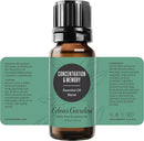 Edens Garden Concentration & Memory Essential Oil Blend- 100% Pure Premium Grade, Undiluted, Natural, Therapeutic, Aromatherapy, The Best for Diffusing, Kid Safe, Humidifiers, Skin 10 ml (.33 fl oz) by CozyNest Decor