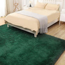 Ultra Soft Fluffy 6x9 Green Area Rugs - Plush Non-Slip Indoor Carpet for Living Room, Bedroom, Nursery, Study, Kids Room Decor by TinyTreasures Baby Boutique
