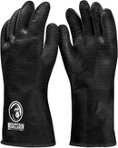 Mountain Grillers Extreme Heat Resistant Gloves for Grill BBQ High Temperature Fire Pit Gloves Barbecue Cooking, Smoker, Oven, Fryer, Grilling Waterproof, Fireproof Oil Resistant Neoprene Coating 14in by GreenHaven Gardens