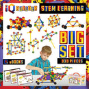 | STEM Learning Toys | Creative Construction Engineering | Fun Educational Building Blocks Toy Set for Boys and Girls Ages 5 6 7 8 9 10 Year Old + | Best Toy Gift for Kids | Activity Game by TinyTreasures Baby Boutique