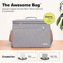 Dupray Neat Steam Cleaner with 18-Piece Kit – (Neat with the Awesome Bag) Powerful, chemical-free cleaning for floors, cars, tiles, grout, and more. *Kills 99.9% of Bacteria and Viruses by TinyTreasures Baby Boutique