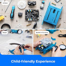 Makeblock mBot Robot Kit with Scratch Coding Box, STEM Projects for Kids Learn to Code with Scratch Arduino, Programmable Robot with 4 Programming Learning Projects, Gifts for Boys Girls Aged 8-12 by TinyTreasures Baby Boutique