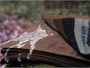 Canvas Camping Blanket - Waxed Canvas Outdoor Blanket / Bushcraft Blanket by West Path
