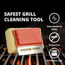 Grill Rescue BBQ Replaceable Cleaning Head, Bristle Free - Durable and Unique Scraper Tools for Cast Iron or Stainless-Steel Grates, Barbecue Cleaner by GreenHaven Gardens