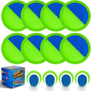 Ayeboovi Toss and Catch Ball Set Outdoor Yard Beach Pool Toys Games for Kids Family Sports 8 Paddles 4 Balls for Toddlers Boys Girls Ages 3-12 Boys Girls Birthday Gift by TinyTreasures Baby Boutique