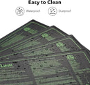 BN-LINK Seedling Heat Mat 10" x 20.75" 4 Pack Daisy Chainable Warm Hydroponic Heating Pad Waterproof for Seed Starting Germination, Indoor Gardening, Greenhouse by GreenHaven Gardens