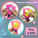 Butterfly EduFields 100+ STEM Projects | Girls Mini Engineering Kit for Ages 8 10 12 15 Years | Ultimate DIY Science Experiments for Kids | Educational Engineering Toys Best Birthday Gift idea by TinyTreasures Baby Boutique