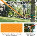 VEVOR Slackline Kit with Training Line, 60 ft Backyard Slack Line Equipment, Easy Setup Tight Rope for Kids Adults, Complete Slackline Set with Tree Protectors, Arm Trainer, Carry Bag, and Instruction by TinyTreasures Baby Boutique