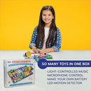 Snap Circuits 203 Electronics Exploration Kit | Over 200 STEM Projects | Full Color Project Manual | 42 Snap Modules | Unlimited Fun by TinyTreasures Baby Boutique
