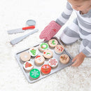Melissa & Doug Slice and Bake Wooden Christmas Cookie Play Food Set by TinyTreasures Baby Boutique