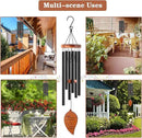 Memorial Sympathy Wind Chimes, Sympathy Gift Baskets in Memory of a Loved One Mother Father for Memorial/Bereavement/Condolence, 30" Wooden by CozyNest Decor