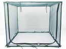 Square 4'x4' Netting Cover 3.3FT Tall Crop Cage Pest Guard Cover for Vegetables Fruits Durable Plant Garden Net with 4 Stakes by GreenHaven Gardens
