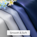 HOMEIDEAS Navy Blue Ombre Blackout Curtains, 52 X 96 Inch Length Gradient Color Room Darkening Curtains with Grommet Thermal Insulated Window Drapes for Living Room, Bedroom, 2 Panels by TinyTreasures Baby Boutique