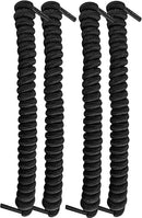 FOOTMATTERS Curly No Tie Shoe Laces - Elastic Spring Laces by CozyNest Decor