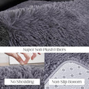 8x10 Grey Fluffy Rug, Ultra Soft Area Rugs for Living Room, Plush Indoor Carpet, Anti-Skid High Pile Luxury Rugs for Bedroom, Nursery, Kids Room, Playroom, Home Decor by TinyTreasures Baby Boutique