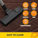 JSEI Dirt Trapper Door Mat 32"x48", Non-Slip Washable Entryway Mats, Dog Door Mat, Stain Resistant and Absorbent Floor Mats, Low Profile Welcome Mat for Front Back Door, Brown by CozyNest Decor