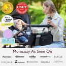 Momcozy Universal Stroller Organizer with Insulated Cup Holder Detachable Phone Bag & Shoulder Strap, Fits for Stroller like Uppababy, Baby Jogger, Britax, BOB, Umbrella and Pet Stroller by TinyTreasures Baby Boutique