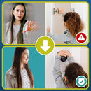 Door Knob Safety Cover for Toddlers (6 Pack) Hard-to-Remove Dual-Lock Door Handle Covers for Toddlers - Reusable Baby Proof Door Knob Locks - Installs Easily, No Tools Needed (Black) by TinyTreasures Baby Boutique