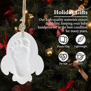 Baby Handprint Footprint Keepsake Ornament Kit, Personalized Baby Foot Printing Kit for Newborn Clay Impression Handmade DIY Imagination to Create by TinyTreasures Baby Boutique