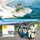 13-in-1 Solar Robot Toys for Ages 8 9 10 11 12 Year Old Boys Girls, STEM Science Kits for Kids Age 8-12, Building Experiments Robotics Kit STEM Projects for Kid Christmas Birthday Gifts (White) by TinyTreasures Baby Boutique