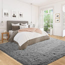 5x7 Area Rug for Living Room: Fluffy Shag Soft Washable Rugs Fuzzy Plush Indoor Carpet for Bedroom Nursery Playroom Dorm Kids Girls Boys Room (Dark Grey, 5'x7') by TinyTreasures Baby Boutique