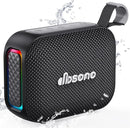 Portable Bluetooth Speaker Waterproof Wireless: IPX5 HD Sound Up to 24H Playtime, Birthday White Elephant Gifts Stocking Stuffers for Adults Teens Women Men, Cool Electronics for Outdoor Travel-Black by TinyTreasures Baby Boutique
