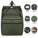 Infant Car Seat Travel Bag for Airplane Compatible with All Nuna Pipa Car Seat and Base,Chicco KeyFit 30 and Base, Padded Car Seat Bags for Air Travel,Car Seat Gate Check Bag with Side Pocket, Green by TinyTreasures Baby Boutique
