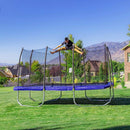 Skywalker Trampolines 9FT 14FT 15FT Trampoline with Enclosure, Spring Pad Cover, Heavy Duty Jump Mat, ASTM Approved Outdoor Trampoline for Kids & Teens by TinyTreasures Baby Boutique
