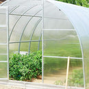 12 Pcs Polycarbonate Greenhouse Panels Waterproof UV Protected Polycarbonate Double Layer Polycarbonate Panels Sheet Corrugated Plastic for Greenhouse, Outdoor, Plant Stand Roof(4' x 2' x 0.24'') by GreenHaven Gardens
