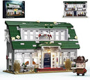 Halloween Nightmare Building House Set on Elm Street, Horror Movie Figure & Haunted House Building Blocks Toy, Compatible with Lego Gifts for Friends and Fans 18+ (1099 Pieces) by CozyNest Decor