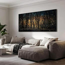 SIGNWIN 36"x72" Extra Large Framed Wall Art Magical Firefly Night Forest, Enchanted Woodland Scene for Home Living Room Bedroom Decor (Frame Assembly Required) by CozyNest Decor