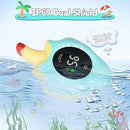 TKY Baby Bath Thermometer with Floating Toys - Digital Water & Room Temperature Monitor, Rechargeable Thermometer with Alerts for Newborn Bath Essentials, Infant Safety by TinyTreasures Baby Boutique