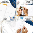 Clever Fox Planner Premium Edition – Undated Luxurious Weekly & Monthly Planner to Increase Productivity and Hit Your Goals – Organizer – Start Anytime, A5, Lasts 1 Year, Light Blue (Weekly) by TinyTreasures Baby Boutique